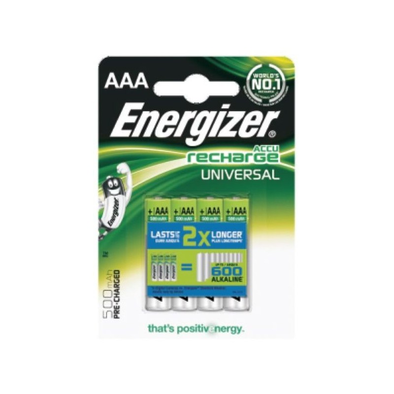AAA/500MAH ENERGIZER F016626 ΜΠΑΤΑΡΙΑ ΕΠΑΝ/ΝΗ