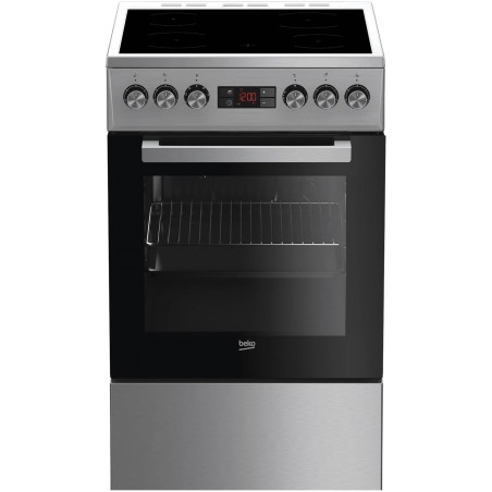 FSM57300GX BEKO ΚΟΥΖΙΝΑ ΚΕΡΑΜΙΚΗ ΙΝΟΧ 50ΕΚ