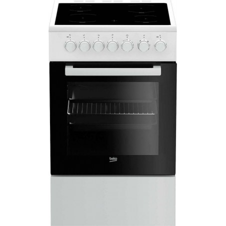 FSM57100GW BEKO ΚΟΥΖΙΝΑ ΜΕ ΚΕΡΑΜΙΚΕΣ ΕΣΤΙΕΣ 50ΕΚ