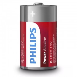 LR20P2B/GRS PHILIPS D POWER ALKALINE 2TMX